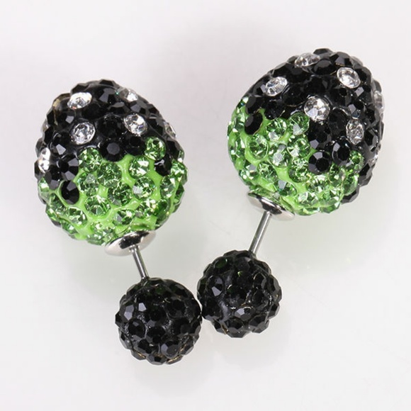 Jewelry - Blackberry Double Sided Stud Earrings